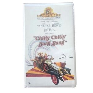 New Sealed VHS Chitty Chitty Bang Bang Family Movie 1968 MGM HI-FI Color Rated G
